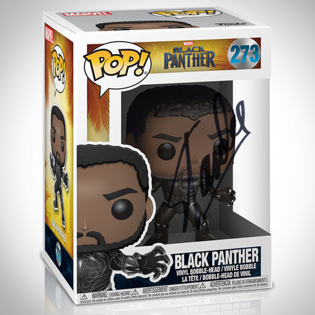 Black Panther Funko Pop // Stan Lee Signed