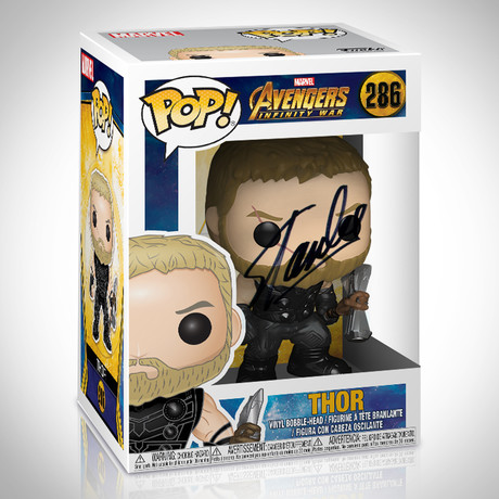 Infinity War Thor Funko Pop // Stan Lee Signed