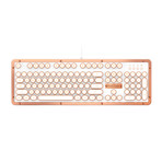 Azio Retro Classic Mechanical Keyboard // USB (Gunmetal)