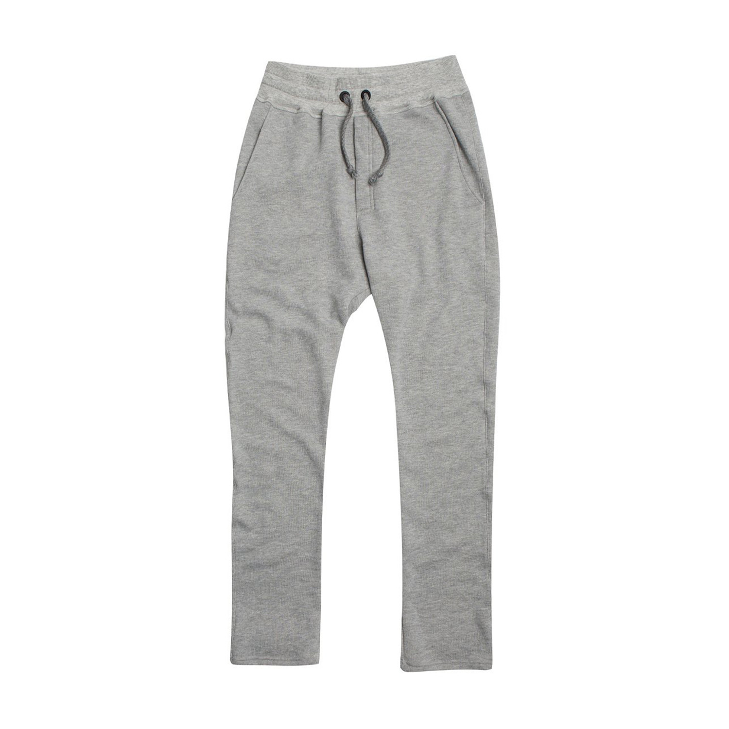 Loose Fit Cotton Sweatpants // Melange Grey (S) - The Project Garments ...