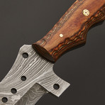 Damascus Tracker Knife // TRK-29