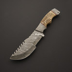 Damascus Tracker Knife // TRK-27