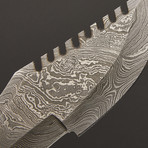 Damascus Tracker Knife // TRK-26