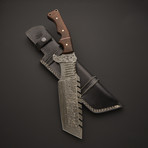 Damascus Tracker Knife // TRK-25