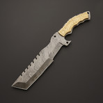 Damascus Tracker Knife // TRK-21