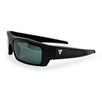 GoVision SOL// HD Recording Sunglasses + Built-in Bluetooth Speakers (Black)