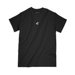 Globe Logo Tee // Black (L)