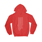 Repetition Kills Hoodie // Red (XL)