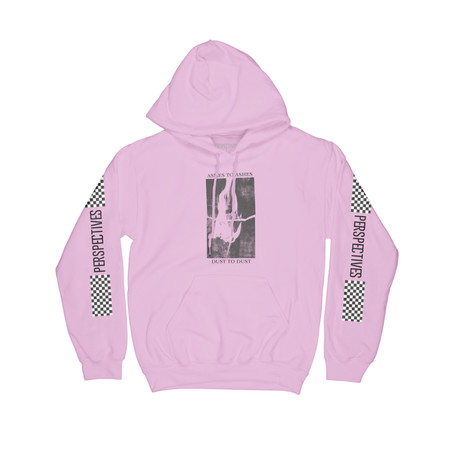 Ashes To Dust Hoodie // Pink (S)