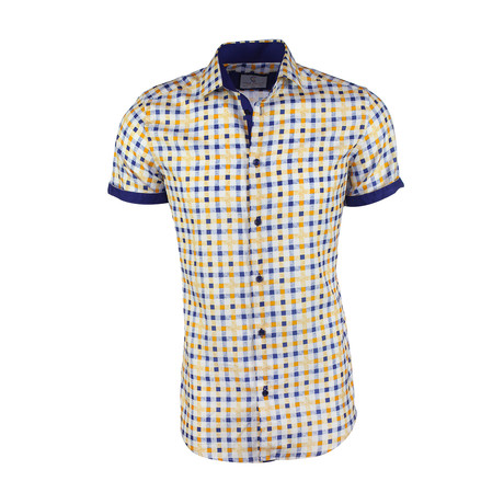 Jack Button-Up Shirt // Yellow (L)
