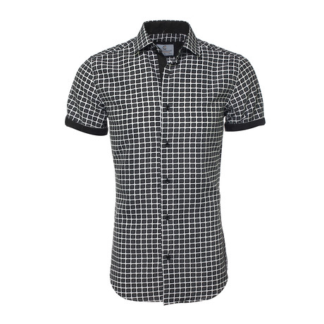 Ryan Button-Up Shirt // Black (XL)