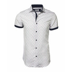 Landon Button-Up Shirt // White (XL)