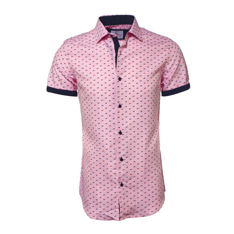 Jonathan Button-Up Shirt // Pink (L)