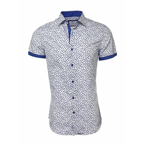 Aaron Button-Up Shirt // Royal (XL)