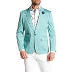 Solid Casual Blazer // Green (M)