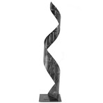 Lady in Color Sculpture (Black)