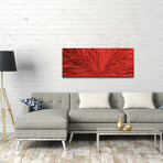 Blooming Red (19"H x 48"W x 0.5"D)