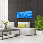 Moment of Impact // Blue (48"W x 19"H)