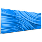 Moment of Impact // Blue (48"W x 19"H)