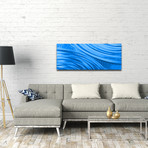 Moment of Impact // Blue (48"W x 19"H)