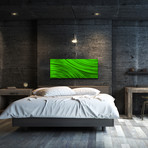 Moment of Impact // Green (48"W x 19"H)