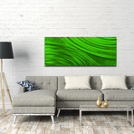 Moment of Impact // Green (48"W x 19"H)