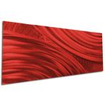 Moment of Impact Red (19"H x 48"W x 1"D)