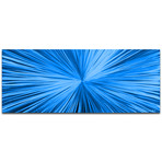 Starburst Blue (19"H x 48"W x 1"D)