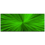 Starburst // Green (48"W x 19"H)