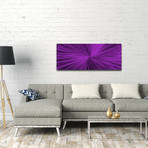 Starburst // Purple (48"W x 19"H)