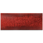 Static Red (19"H x 48"W x 1"D)