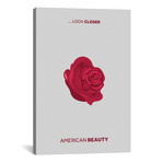 American Beauty // Minimalist Poster (18"W x 26"H x 0.75"D)