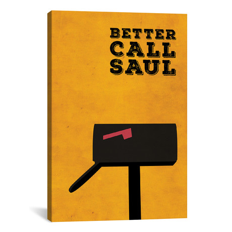 Better Call Saul Minimalist Poster // Popate (26"W x 18"H x 0.75"D)