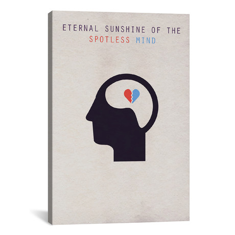 Eternal Sunshine Of The Spotless Mind // Minimalist Poster (18"W x 26"H x 0.75"D)