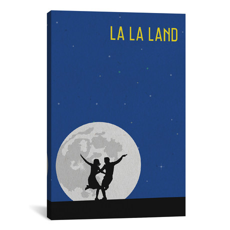 La La Land // Minimalist Poster (26"W x 18"H x 0.75"D)