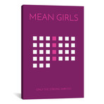 Mean Girls // Minimalist Poster (26"W x 18"H x 0.75"D)