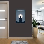 Moonlight Alternative // Minimalist Poster (26"W x 18"H x 0.75"D)