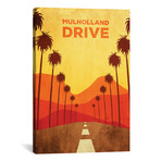 Mulholland Drive // Alternative Poster (26"W x 18"H x 0.75"D)