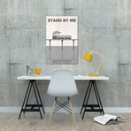 Stand By Me // Minimalist Poster (26"W x 18"H x 0.75"D)