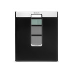 Solar Powered Digital Bathroom Scale // Black + Silver