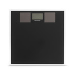 Solar Powered Digital Bathroom Scale // Black