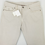 Brunello Cucinelli Denim + Leather // Gray (28WX33L)