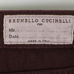 Brunello Cucinelli Denim // Burgundy (28WX33L)