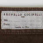 Brunello Cucinelli Denim // Brown (28WX33L)