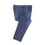 Brioni Stelvio Cashmere Blend Denim // Blue (28WX33L)