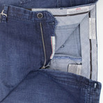 Brioni Stelvio Cashmere Blend Denim // Blue (28WX33L)