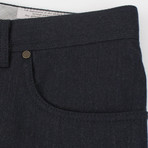 Brioni Livigno Slim Fit Wool Blend Denim // Black (28WX33L)