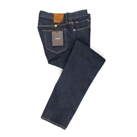 Tom Ford Straight Fit Denim // Blue Jeans (28WX33L)