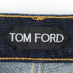 Tom Ford Straight Fit Denim // Blue Jeans (29WX34L)