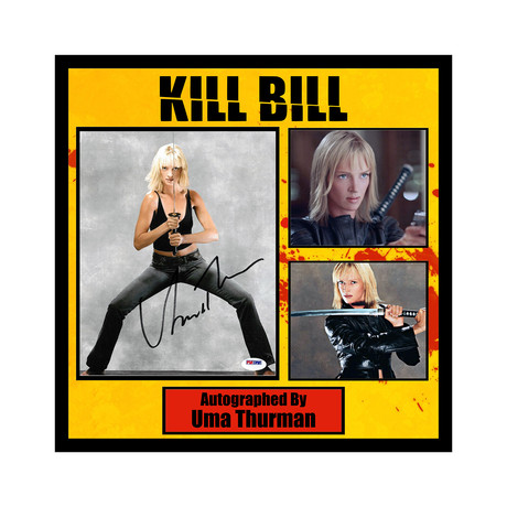 Framed Autographed Collage // Kill Bill